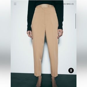 ZARA tan/khaki trousers